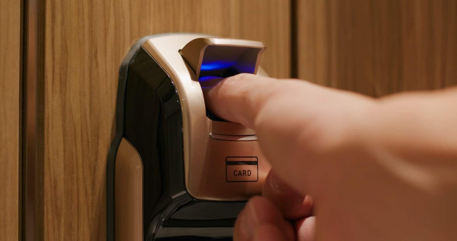 Fingerabdruck Sensor für Haustür